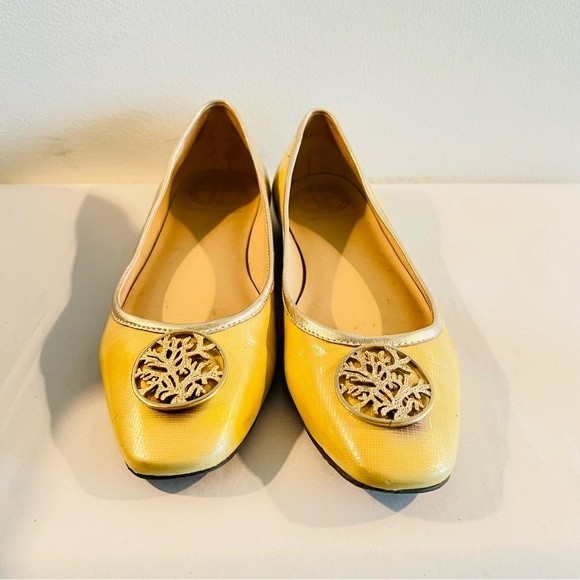 Lilly Pulitzer Shoes Lilly Pulitzer Patent Leather Flat Shoes Size